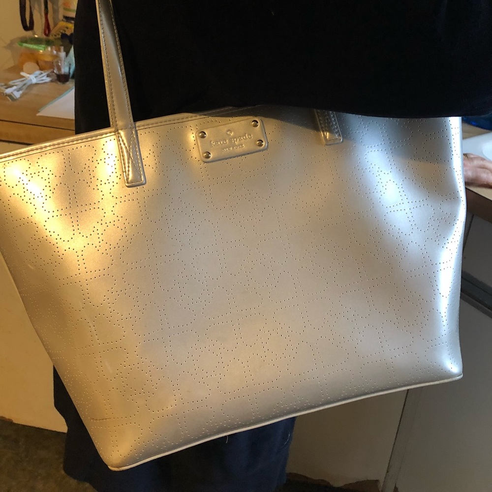 Kate Spade metallic bag
